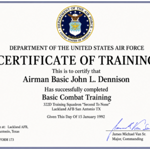 Air Force Basic Training