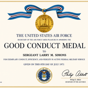 Air Force Good Conduct Medal