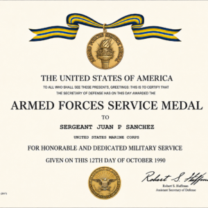Armed Forces Service Medal