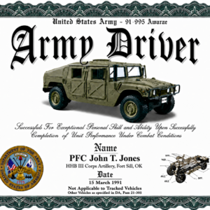 Drivers Badge