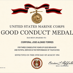 Marine Good Conduct Medal